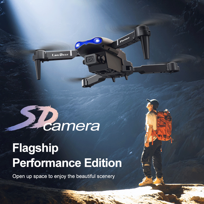 Drone Rc E99 Pro - โดรน E99 Pro Mini RC แบบพับได้