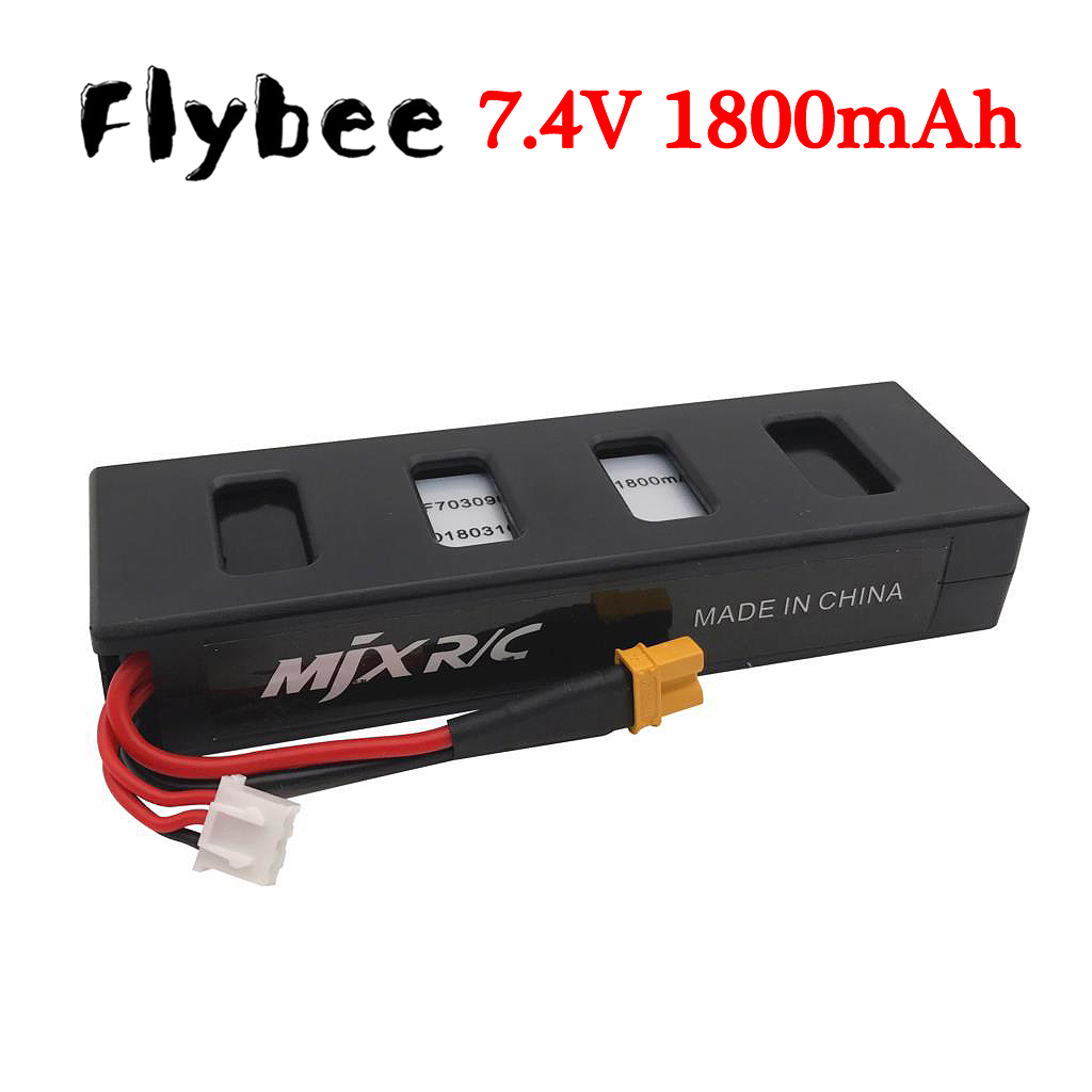 Drone Mjx Rc - แบตเตอรี่7.4V 1800mAh สำหรับ Mjx r/c บักแบตเตอรี่