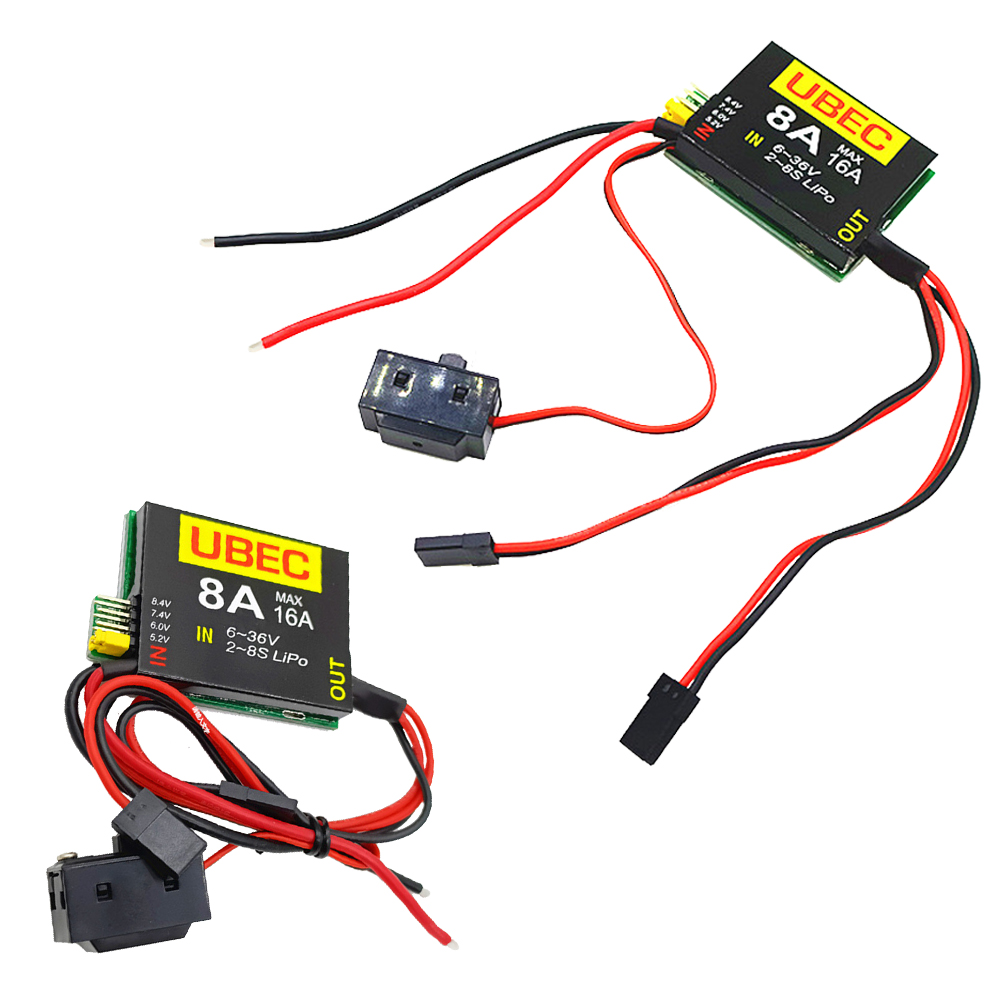 Rc Car Servo - ใหม่ 2S-6S 6-36V UBEC-8A BEC &