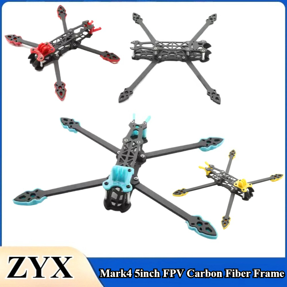 Drone Rc Quadcopter - 1 ชิ้น/ล็อต Mark4 โครงคาร์บอนไฟเบอร์ FPV ขนาด