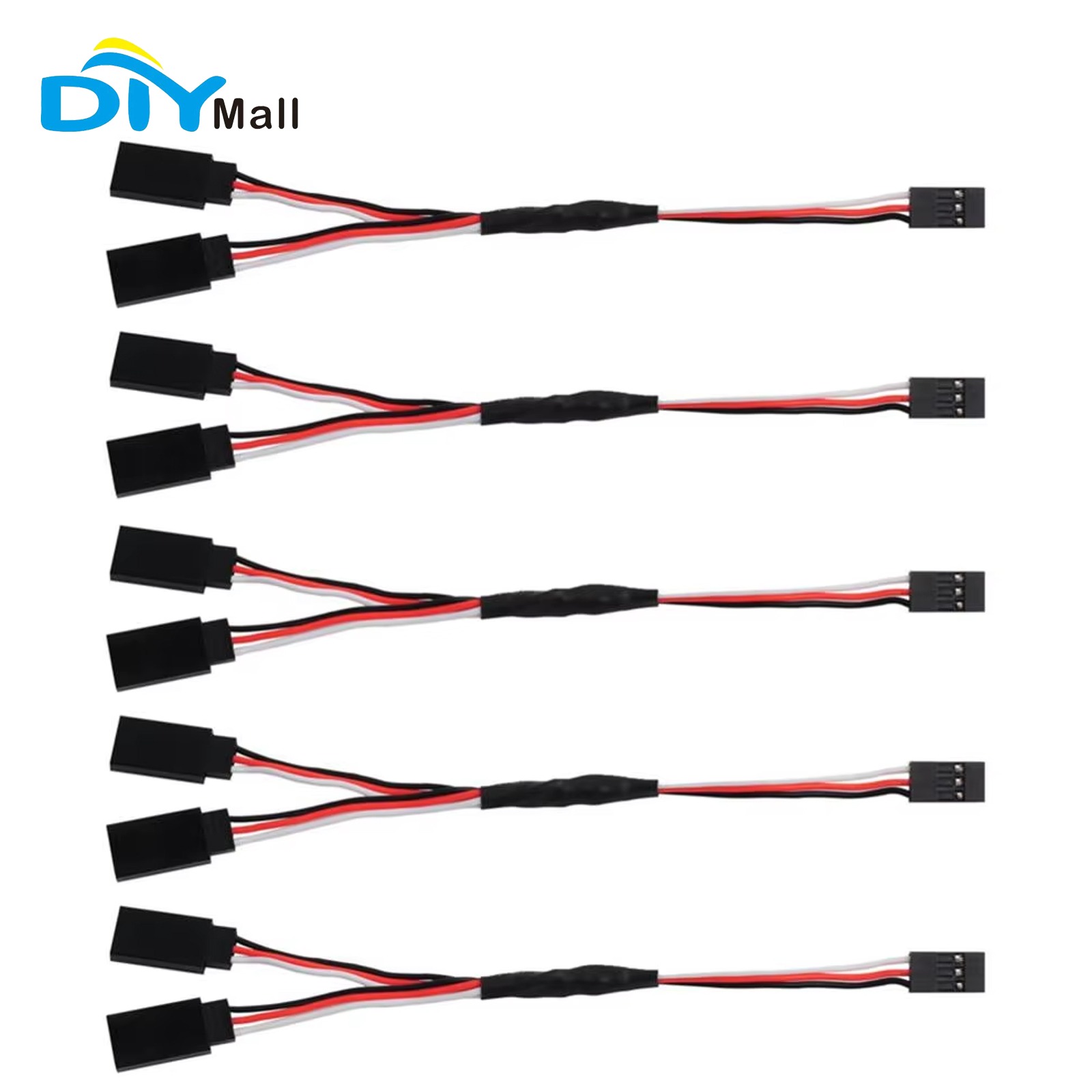 Rc Car Servo - สายแยกเซอร์โว DIYmall JR Style 15 ซม.