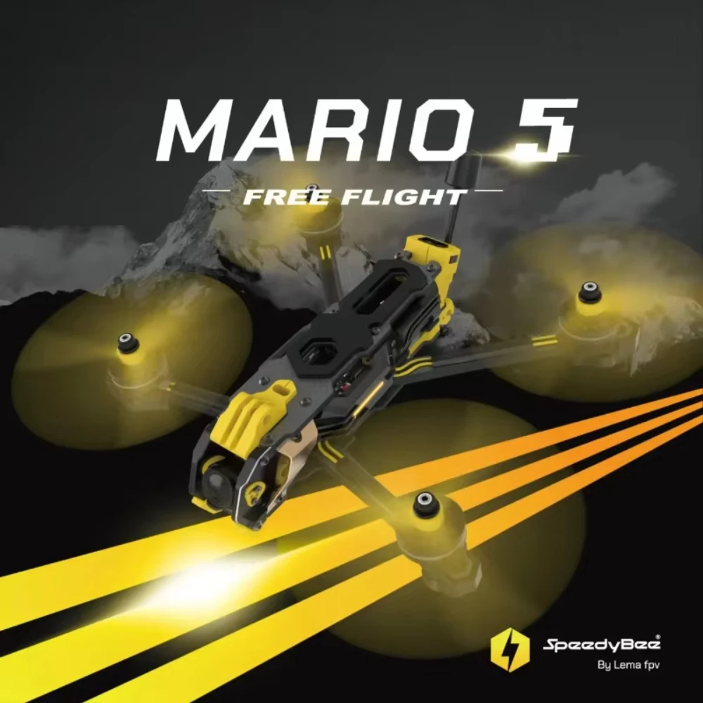 Drone With Rc 2 - ชุดเฟรม Speedybee Mario 5 O4 รุ่น