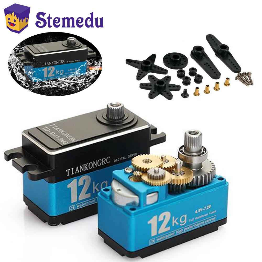 มอเตอร์แปรงถ่านเซอร์โวระบบดิจิ - Rc Car Servo บทวิจารณ์และราคา