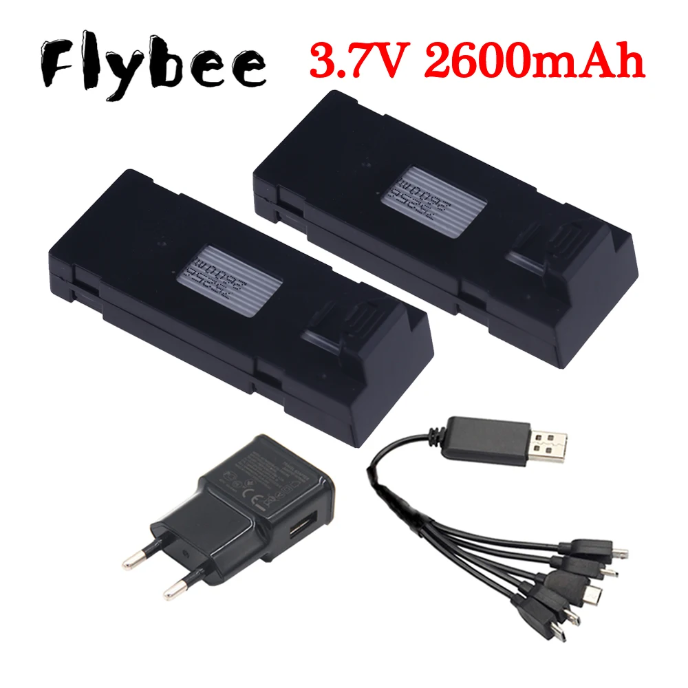 3.7V 2600mAh RC Drone แบตเตอรี - Drone Rc E99 Pro บทวิจารณ์และราคา