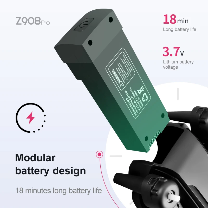 Z908 Pro Max Dronแบตเตอรี่ 3.7 - Drone Rc Pro บทวิจารณ์และราคา