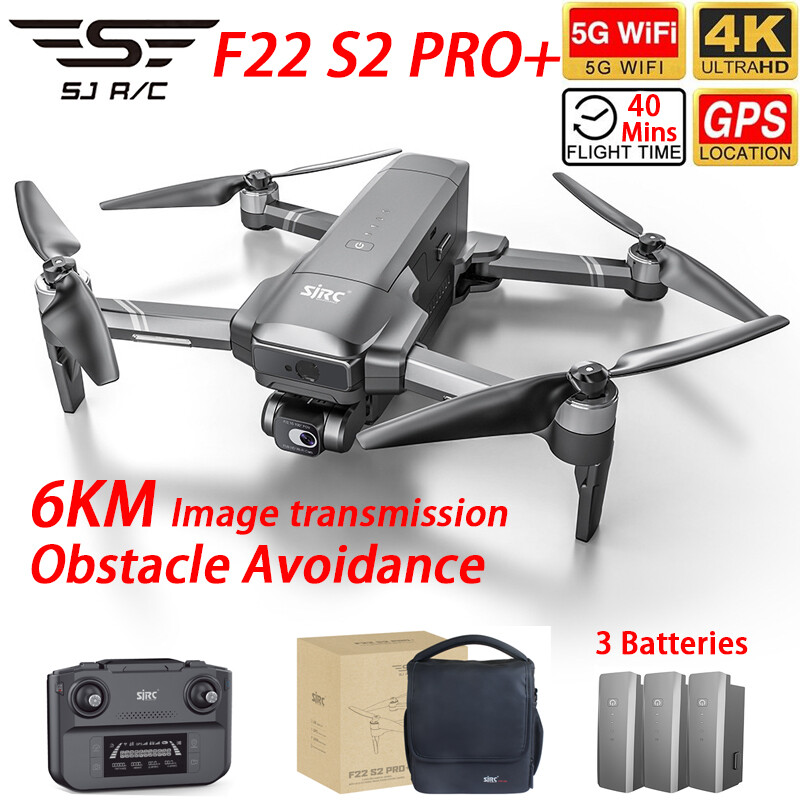โดรน SJRC F22 S2 PRO+ GPS 6 กม - Drone Sjrc บทวิจารณ์และราคา