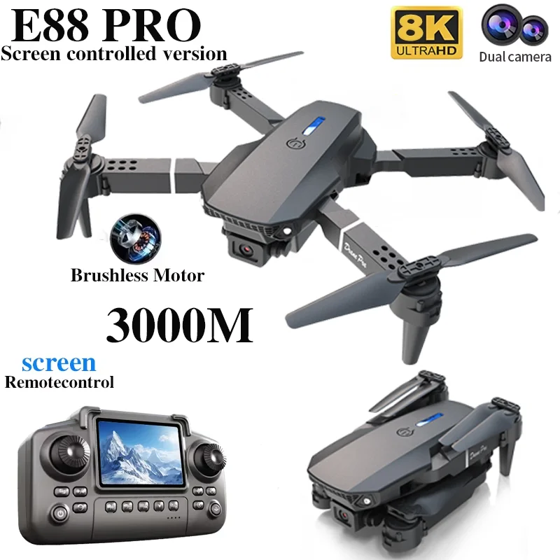 โดรนรุ่น Professional E88 PRO  - Drone Rc Pro บทวิจารณ์และราคา