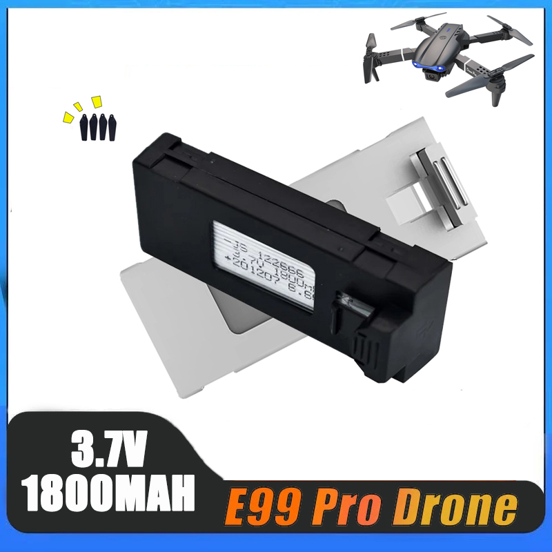 แบตเตอรี่โดรนโปร E99 1-10ชิ้น  - Drone Rc E99 Pro บทวิจารณ์และราคา