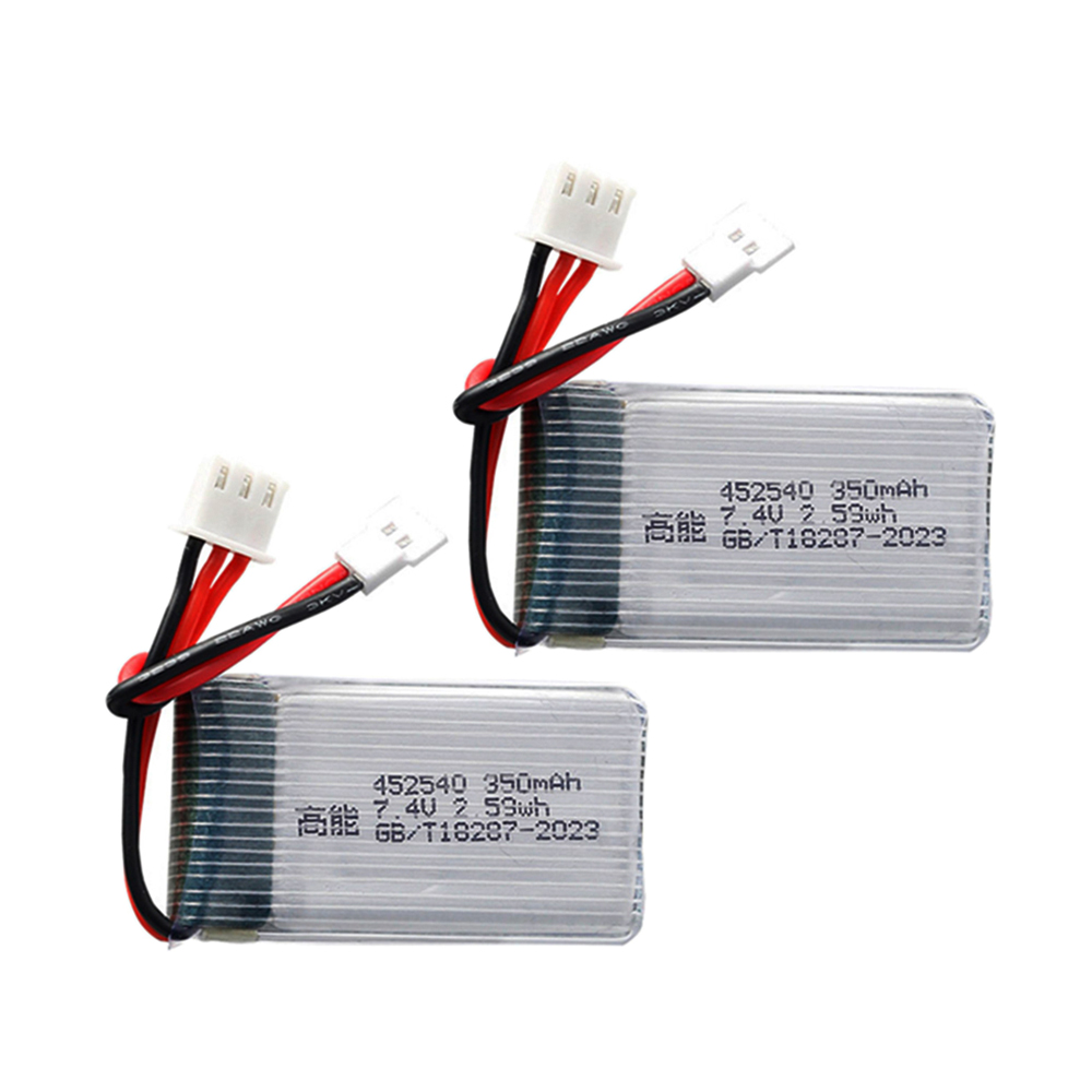 2S 7.4V 350mAh แบตเตอรี่ Lipo  - Drone Mjx Rc บทวิจารณ์และราคา