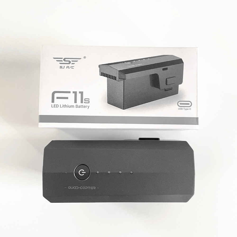 11.1V 2500mAh แบตเตอรี่ลิโป้สำ - Drone Sjrc บทวิจารณ์และราคา