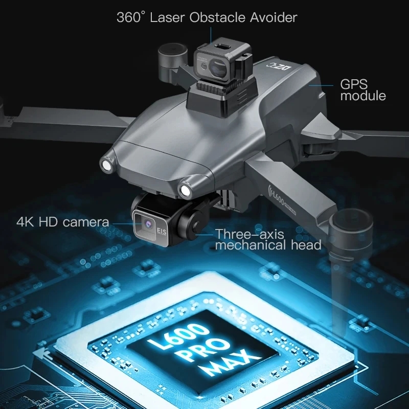 L600 PRO MAX GPS Drone Profess - Drone Rc Pro บทวิจารณ์และราคา