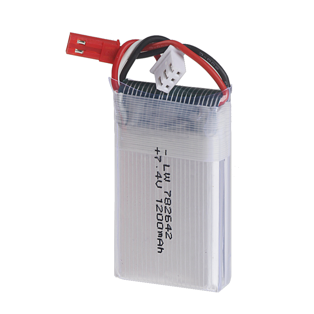 แบตเตอรี่ลิโพ 7.4v 1200mah พร้ - Drone Mjx Rc บทวิจารณ์และราคา